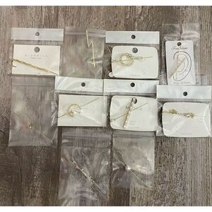 Earring Jewelry Ear Crawler Wrap Hook Gift Set Lot #9